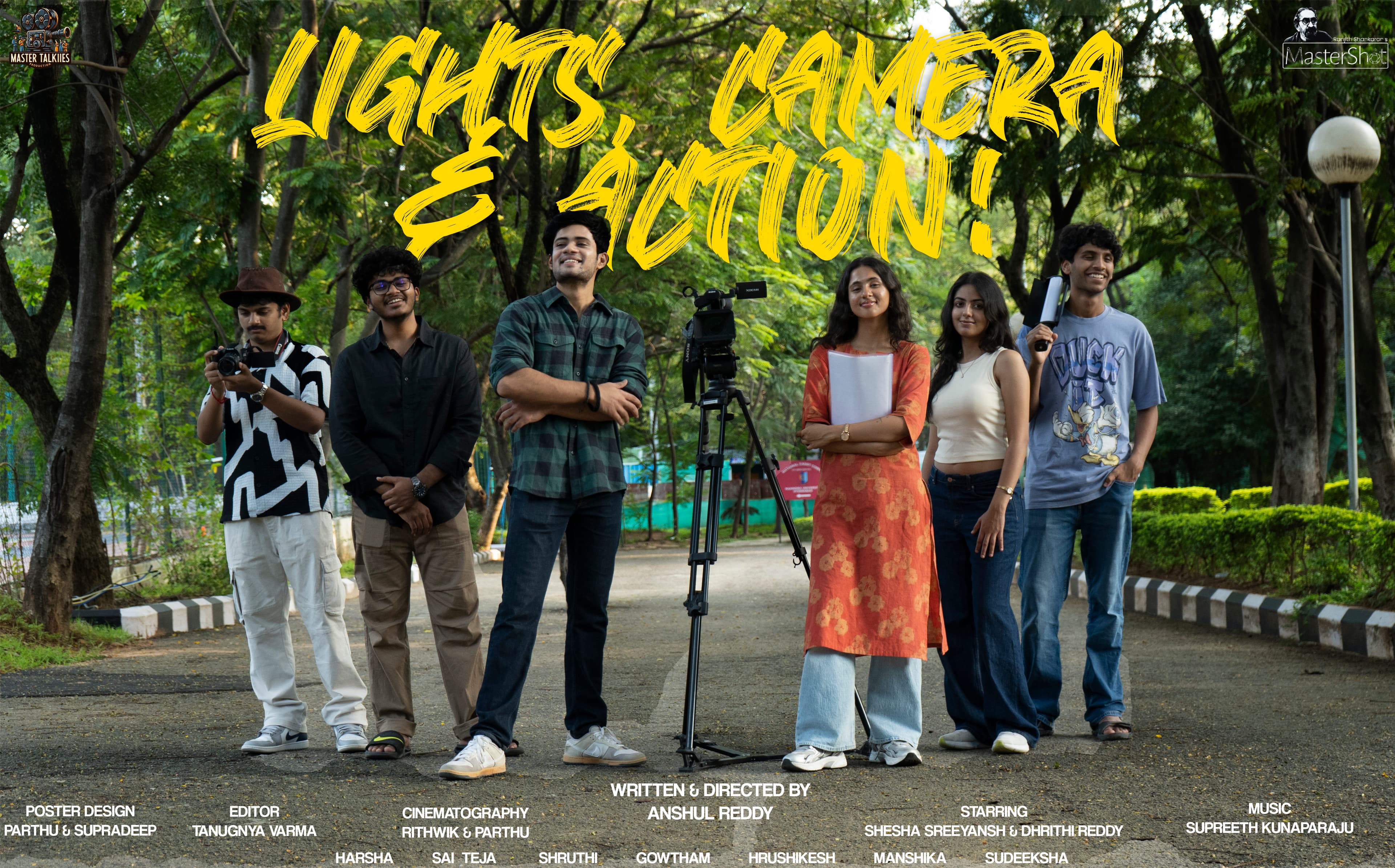 Lights, Camera & Action! Artwork